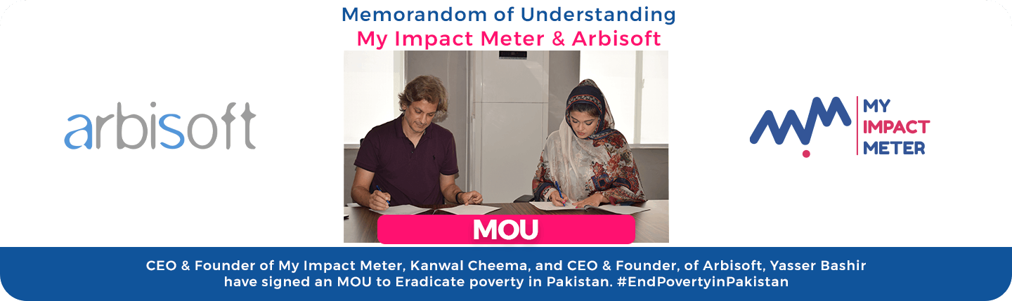 Arbisoft MOU on #EndPovertyinPakistan