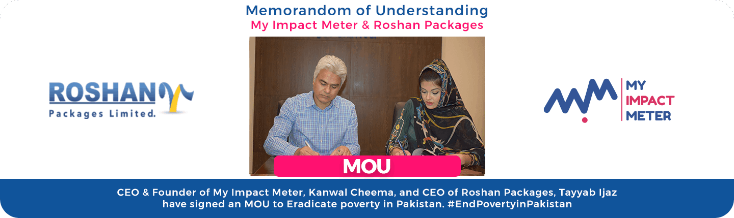 Roshan Packages on #EndPovertyinPakistan